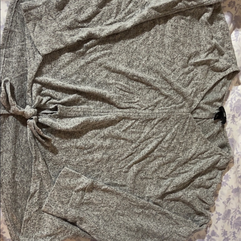 Womens Grey Long Sleeve